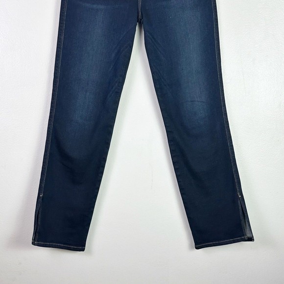 FRAME Le Sylvie Slender High Rise Waist Straight Jeans 25 Cabana LSYCHS230 - Picture 3 of 10